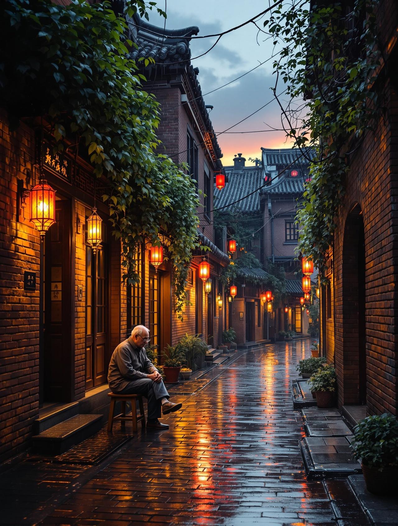 小短剧 - 巷子里的春秋，老城记忆题材短剧